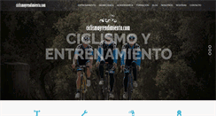 Desktop Screenshot of ciclismoyrendimiento.com